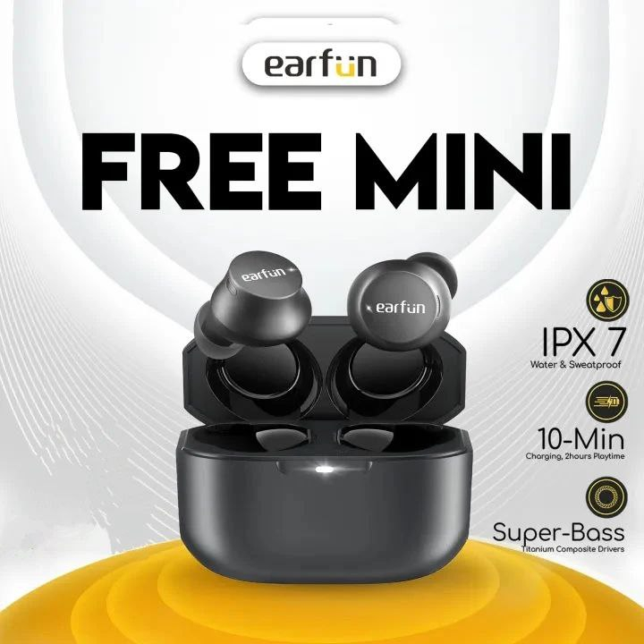 Jual Earfun Free Mini Bluetooth TWS Shopee Indonesia