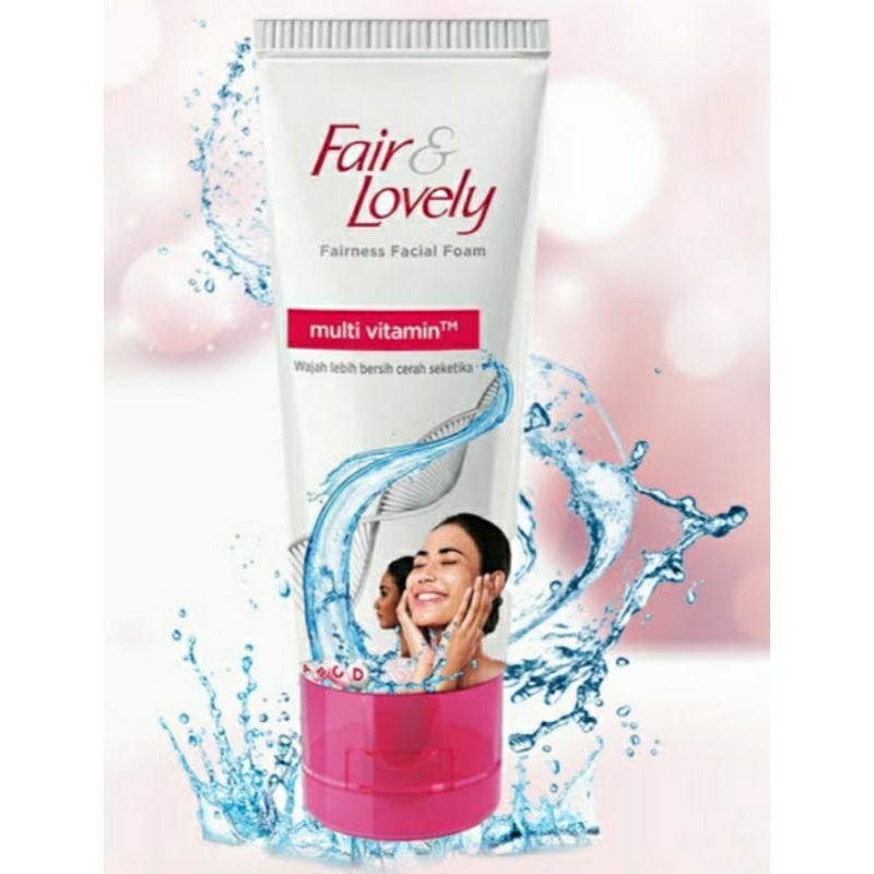 Jual Fair and Lovely / Glow And Lovely multivitamin Facial Foam 100ml