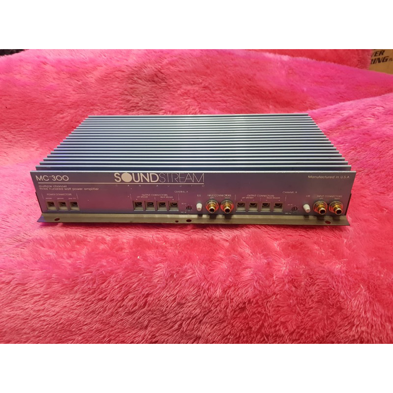 Jual Power Soundstream MC 300 4 Channel Power Amplifier | Shopee