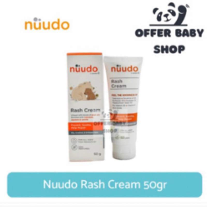 Jual nuudo rash cream 50gr / krim ruam popok bayi | Shopee Indonesia