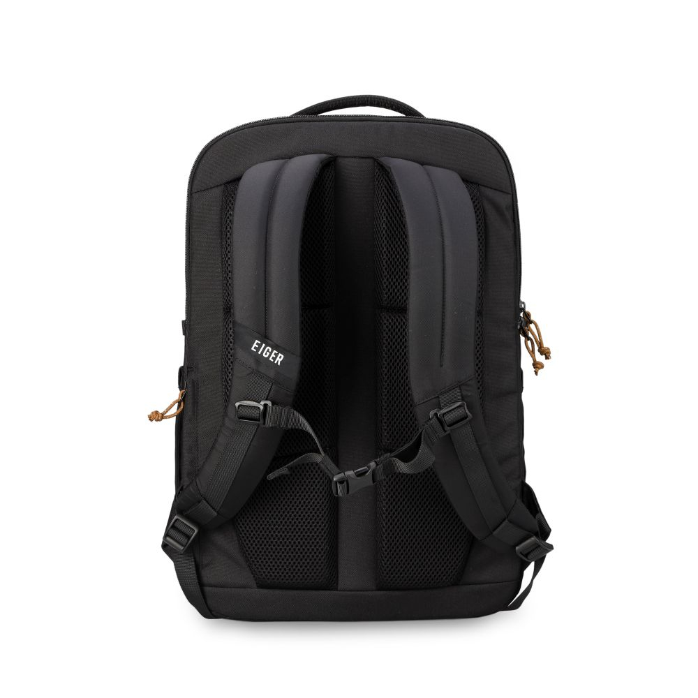 Jual EIGER FREIGHTER PACK 28L LAPTOP BACKPACK BLACK | Shopee Indonesia
