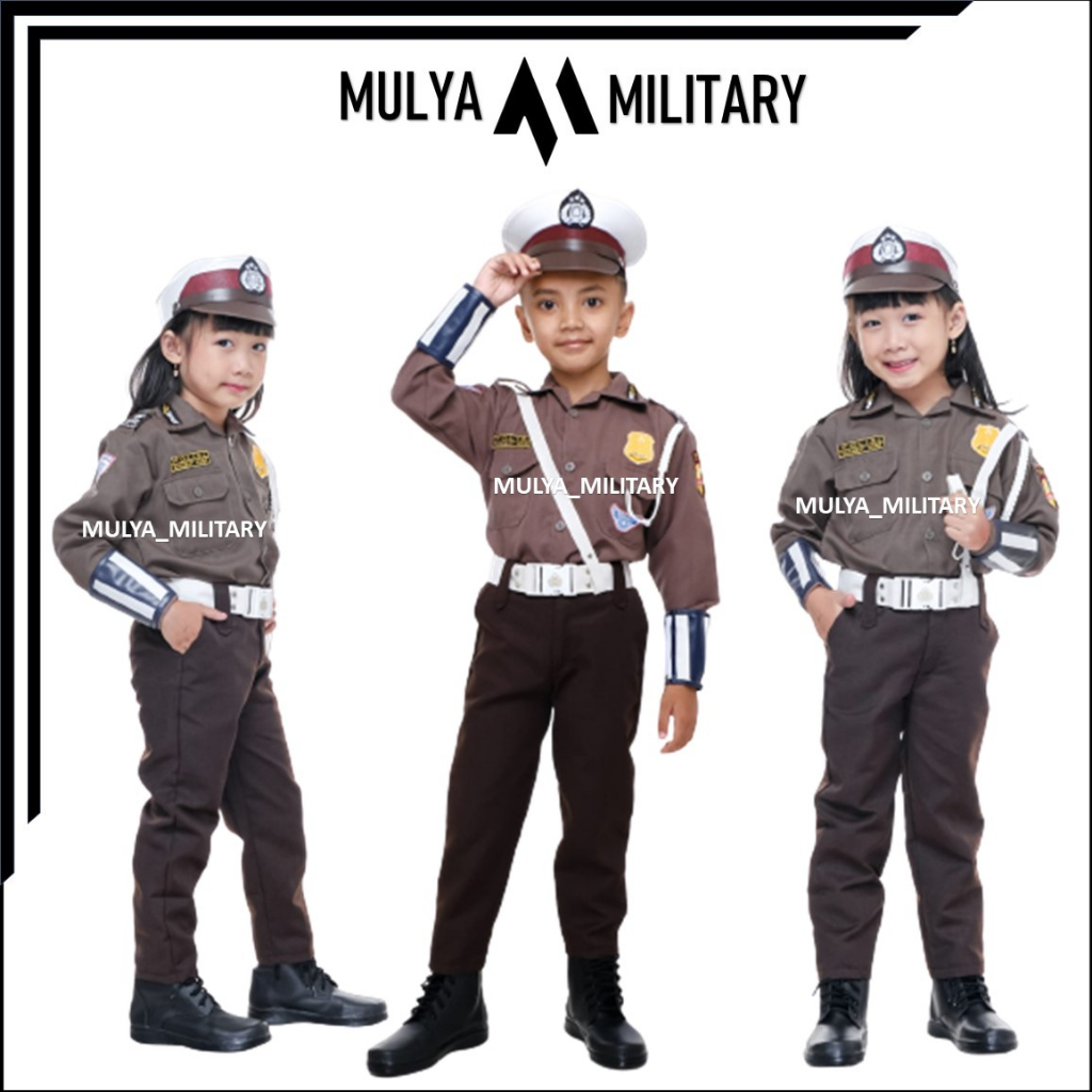 Jual BAJU SERAGAM POLISI ANAK LAKI-LAKI KOSTUM PROFESI ANAK KOSTUM ...