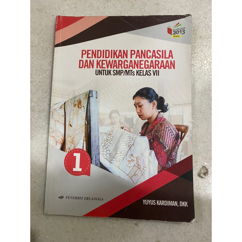 Jual Pendidikan Pancasila Dan Kewarganegaraan 1 Untuk Smp/mts Kelas Vii ...