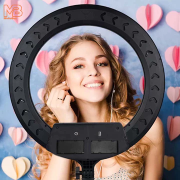 Midio Ringlight 45 Cm Ring Lamp Dimmable Untuk Lampu Beauty Vlogger MUA