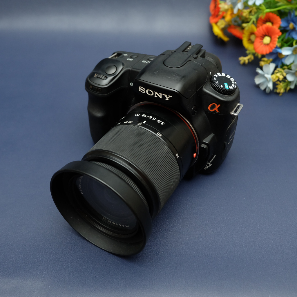 Reflex A200 - Noir + Sony DT 18-70mm f/3.5-5.6 f/3.5-5.6 - Back Market