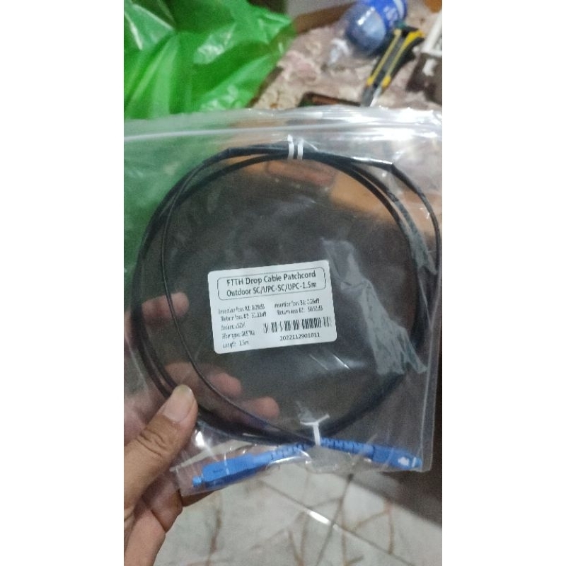 Jual Pathcore FTTH dropcore Outdoor sc/upc 1.5m 3mm | Shopee Indonesia