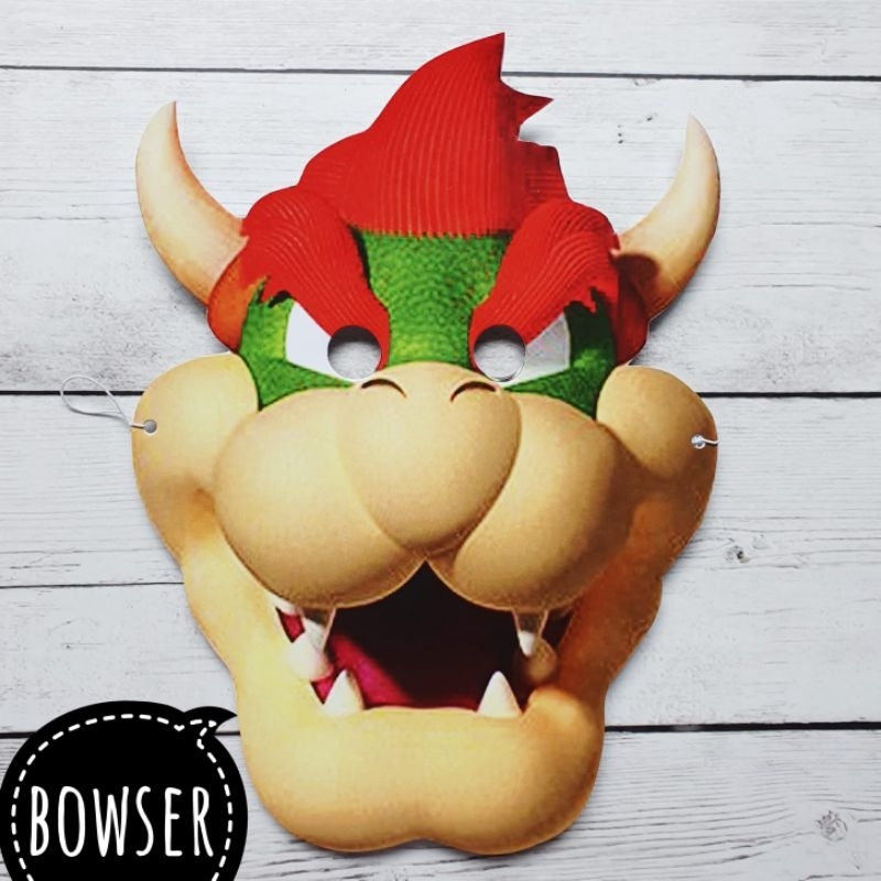 Jual Mario Bros Topeng Pesta Party Mask Ulang Tahun Birthday Aksesoris ...