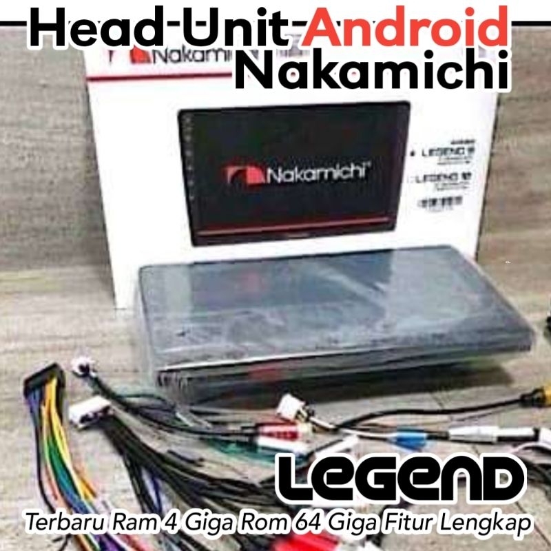 Jual Headunit Android Nakamichi Legend Na I Ram Rom Ukuran