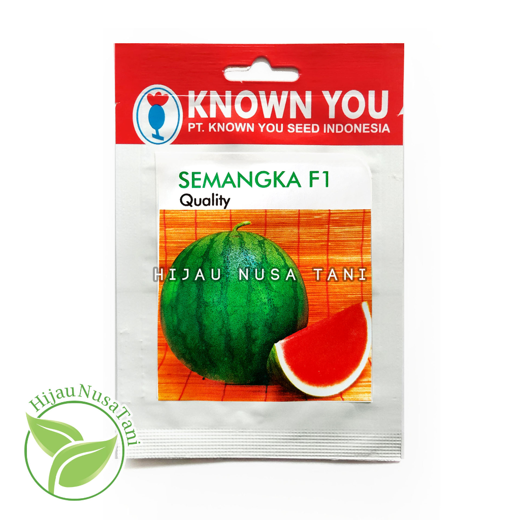 Jual Benih Semangka Non Biji Quality Known You Seed Small Pack