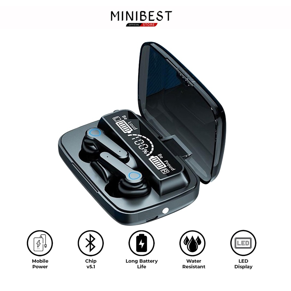 Jual Minibest Mb M Tws Earphone Headset Bluetooth V Pro Gaming