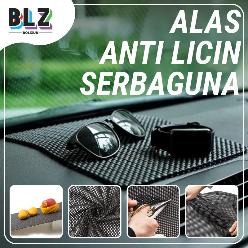 BOLIZUN Dash Mat Anti Slip Multi-Function Sticky Pad untuk Dashboard Mobil / Alas Anti Slip Serbaguna Import