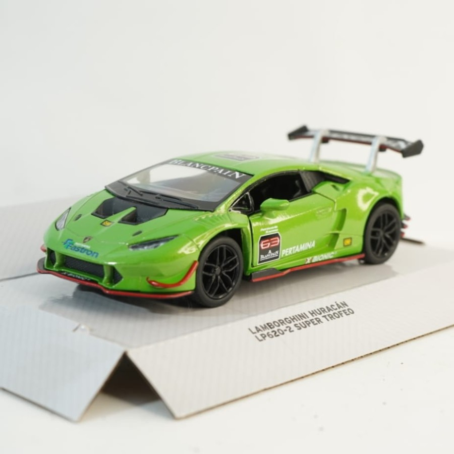 Jual diecast mobil koleksi kinsmart Lamborghini Huracan LP620-2 Super ...