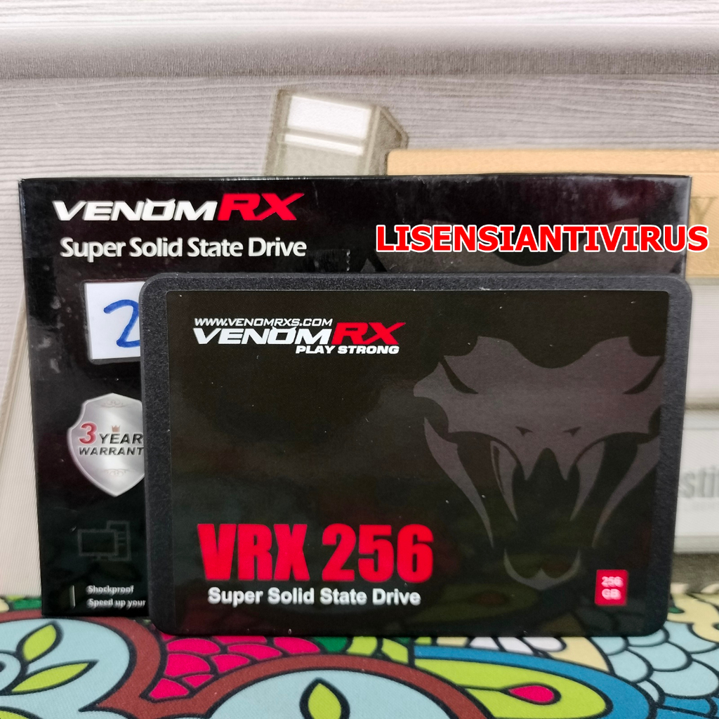 Jual SSD VenomRX Venom RX 256GB Solid State Drive 256 GB SATA 3 2.5 ...