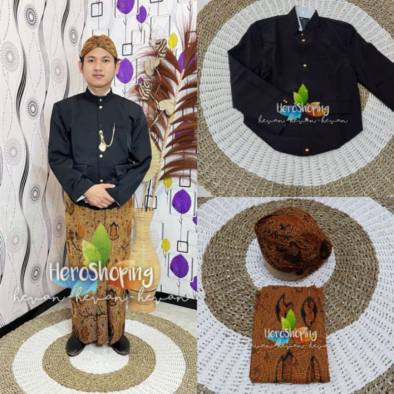 Jual [1set] Pakaian Adat Jawa - Jogja | Jogja Polos - Wahyu Tumurun