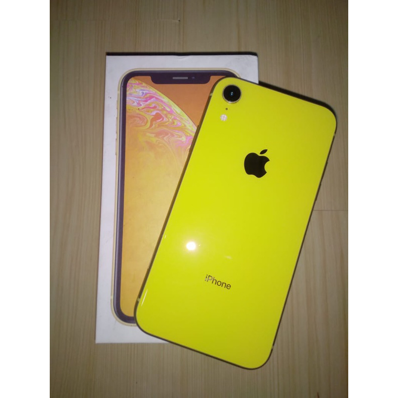 Jual Iphone Xr Yellow 128 gb (garansi inter) | Shopee Indonesia