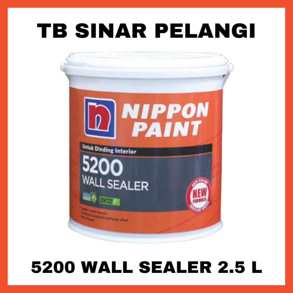 Jual NIPPON PAINT Cat Tembok Dinding Dasar Untuk Interior Galon 4 Kg ...