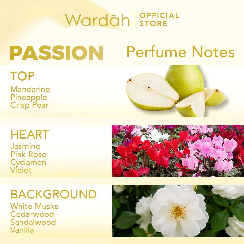 Wardah Scentsation Body Mist 100 ml Parfum Wanita Wangi Tahan Lama 5 Jam