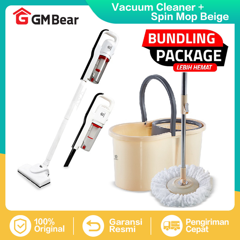 Jual Gm Bear Bundle Hemat Vacuum Cleaner Alat Pel Ultra Mop