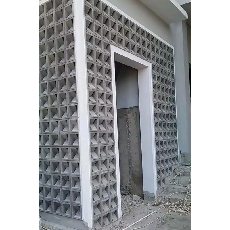 Jual Roster Beton Minimalis Murah Roster Motif Roster Lubang Angin Roster Beton Warna Abu Abu 8069