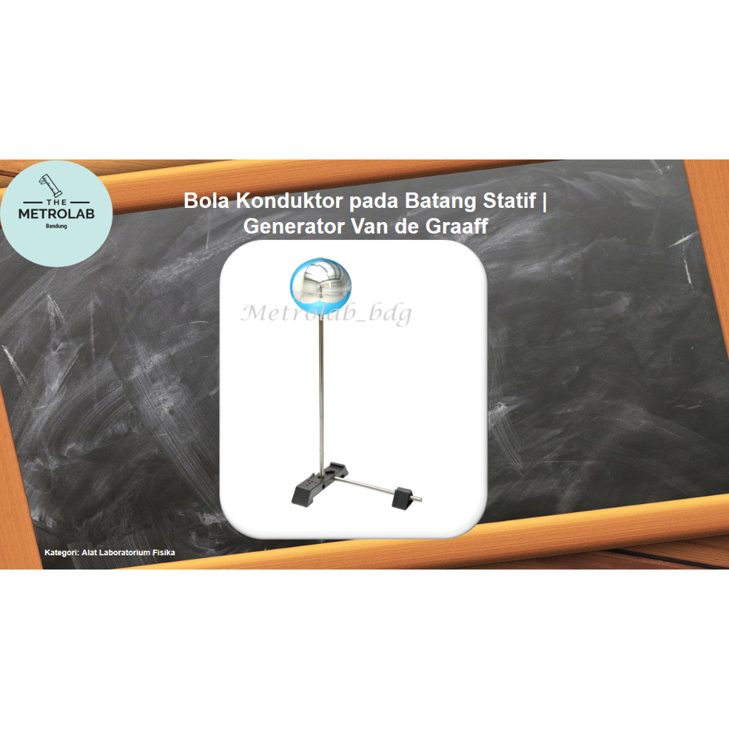 Jual Bola Konduktor pada Batang Statif | Conductor Sphere on Rod ...