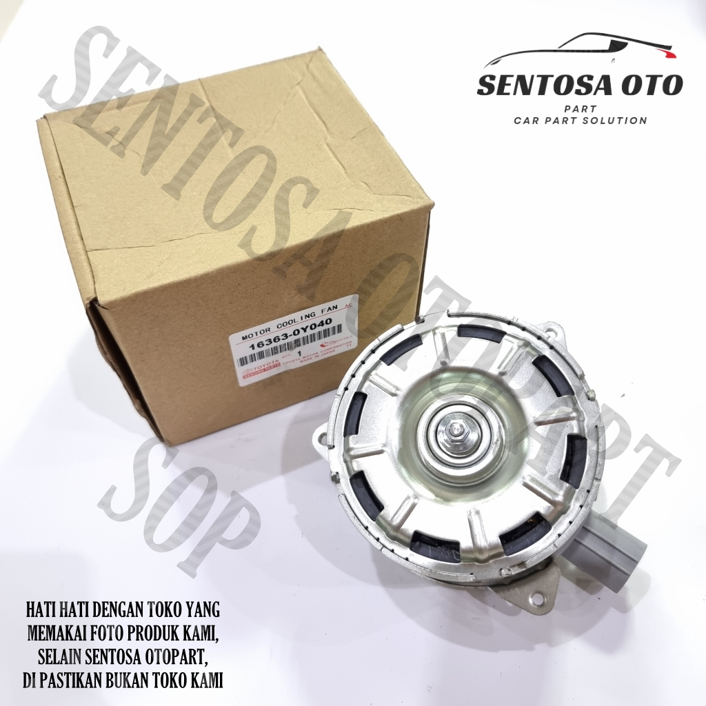 Jual Motor Fan Radiator Sienta Etios Valco Yaris Gen 3 Original