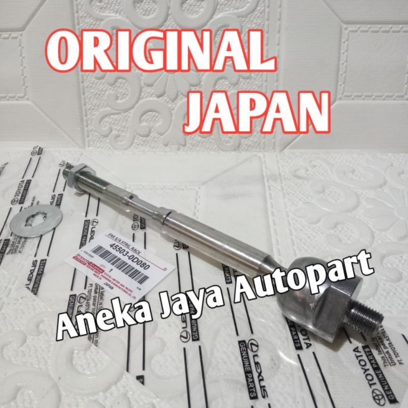 Jual rack end long tie rod Toyota Yaris new Vios gen2 gen 2 original ...