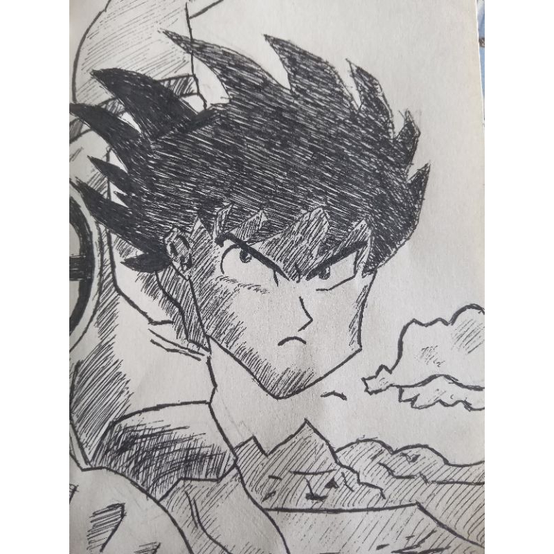 Jual sketsa gambar anime, dengan tangan manual ukuran A6 | Shopee Indonesia