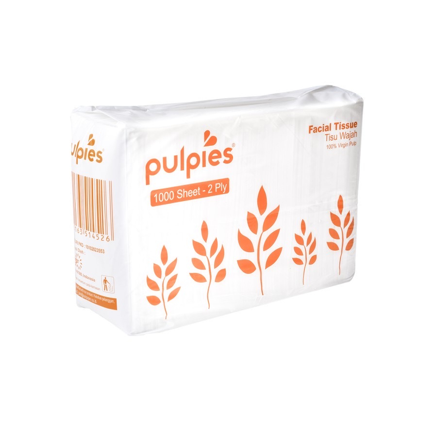 Jual Tissue Pulpies - Facial Refill isi 1000 sheet | Shopee Indonesia
