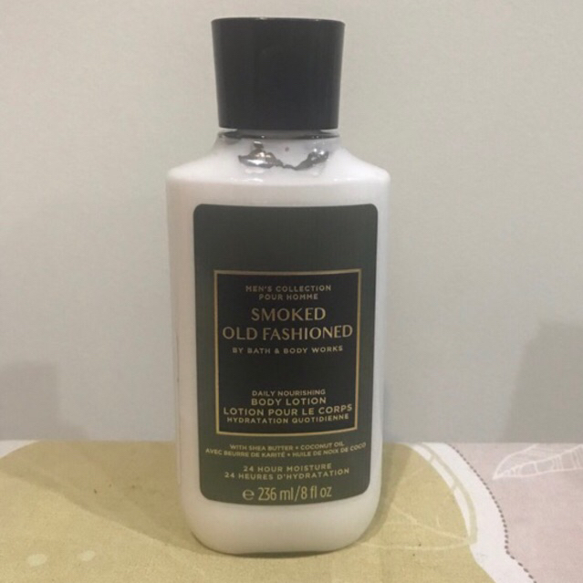 Jual Bath And Body Works Body Lotion Men Smoked Old Fashioned | Shopee Indonesia