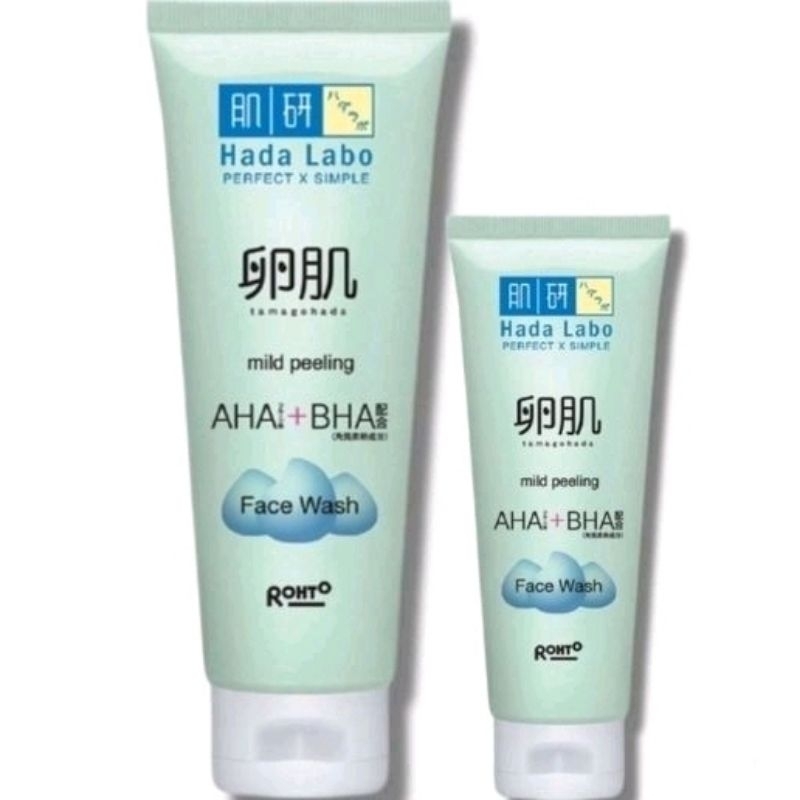 Jual Hada Labo Face Wash Mild Peeling | Shopee Indonesia