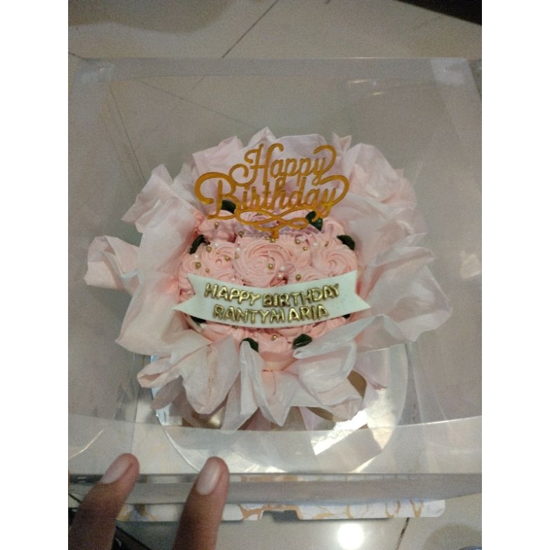 Jual Kue ulang tahun bunga / flower | Shopee Indonesia