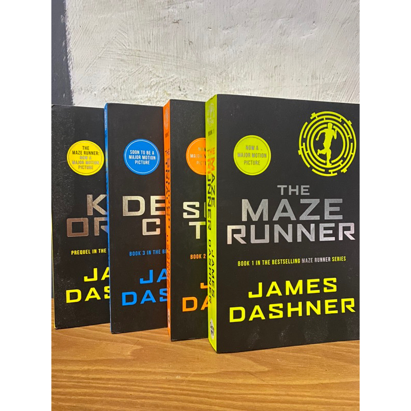 Jual Preloved The Maze Runner Set - James Dashner (English) | Shopee ...