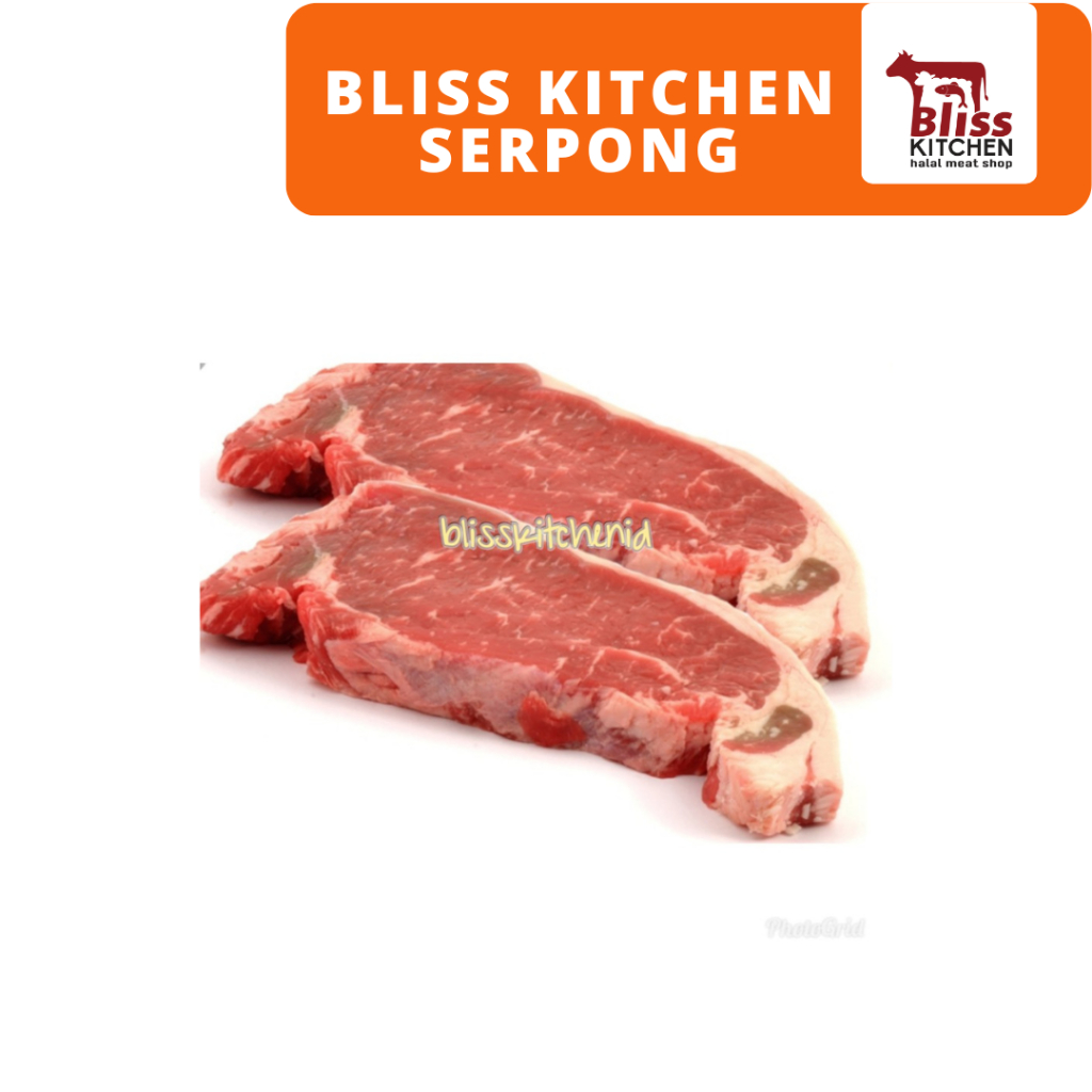 Jual New Zealand Prime Steer Sirloin Aged Beef Steak / NZ Striploin PS