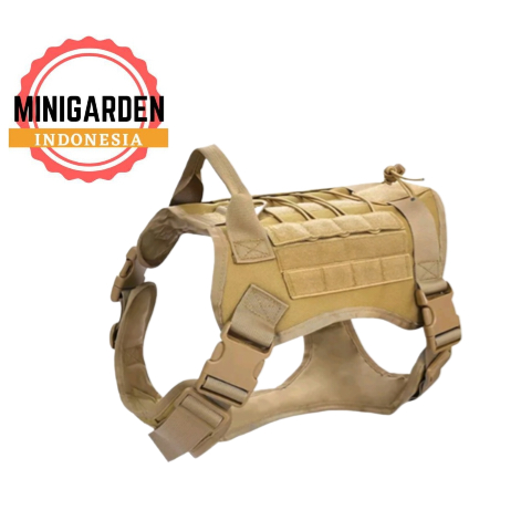 Jual ROMPI ANJING BESAR tactical dog harness militer vest harnes nylon ...