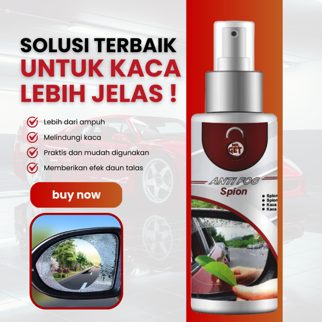Jual Spray Anti Embun Hujan Air Fog Rain Agent Spion Mobil, Kaca Helm ...