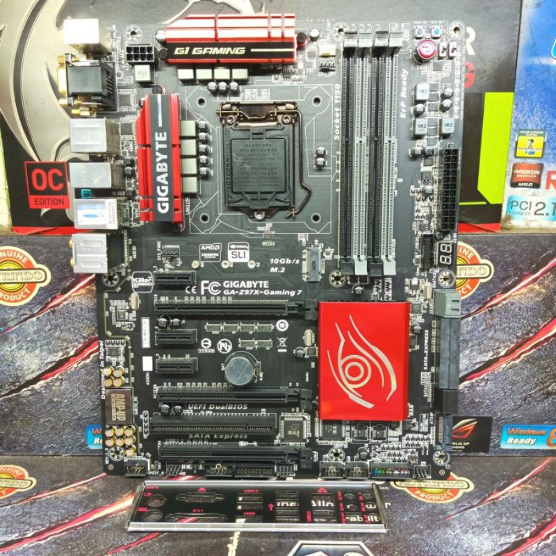 Jual Motherboard Gigabyte GAZ97XGaming 7 Socket LGA 1150 Shopee