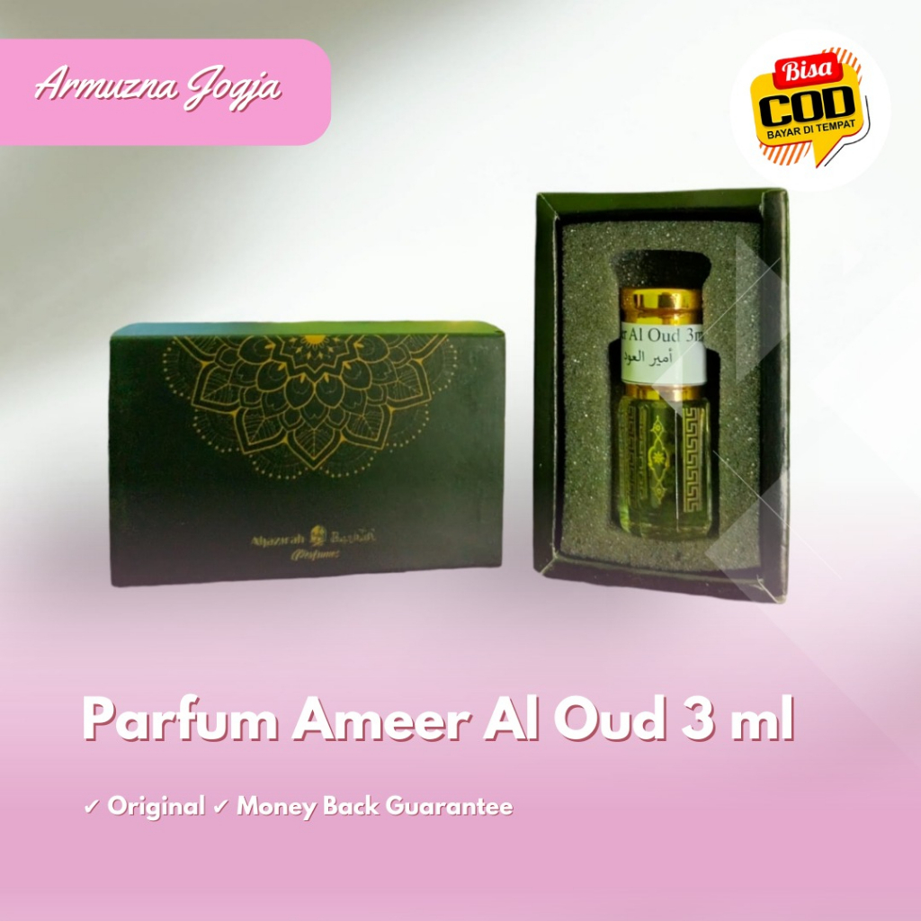 Jual PARFUM AMEER AL OUD 3 ML ORIGINAL DARI SURRATI PERFUME HOLY MAKKAH