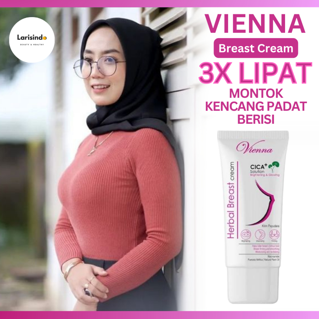 Jual 𝗣𝗲𝗺𝗯𝗲𝘀𝗮𝗿 𝗣𝗲𝗻𝗴𝗲𝗻𝗰𝗮𝗻𝗴 𝗣𝗮𝘆𝘂𝗱𝗮𝗿𝗮 Vienna Breast Cream Herbal 100 Original Ampuh Bpom 80 Ml