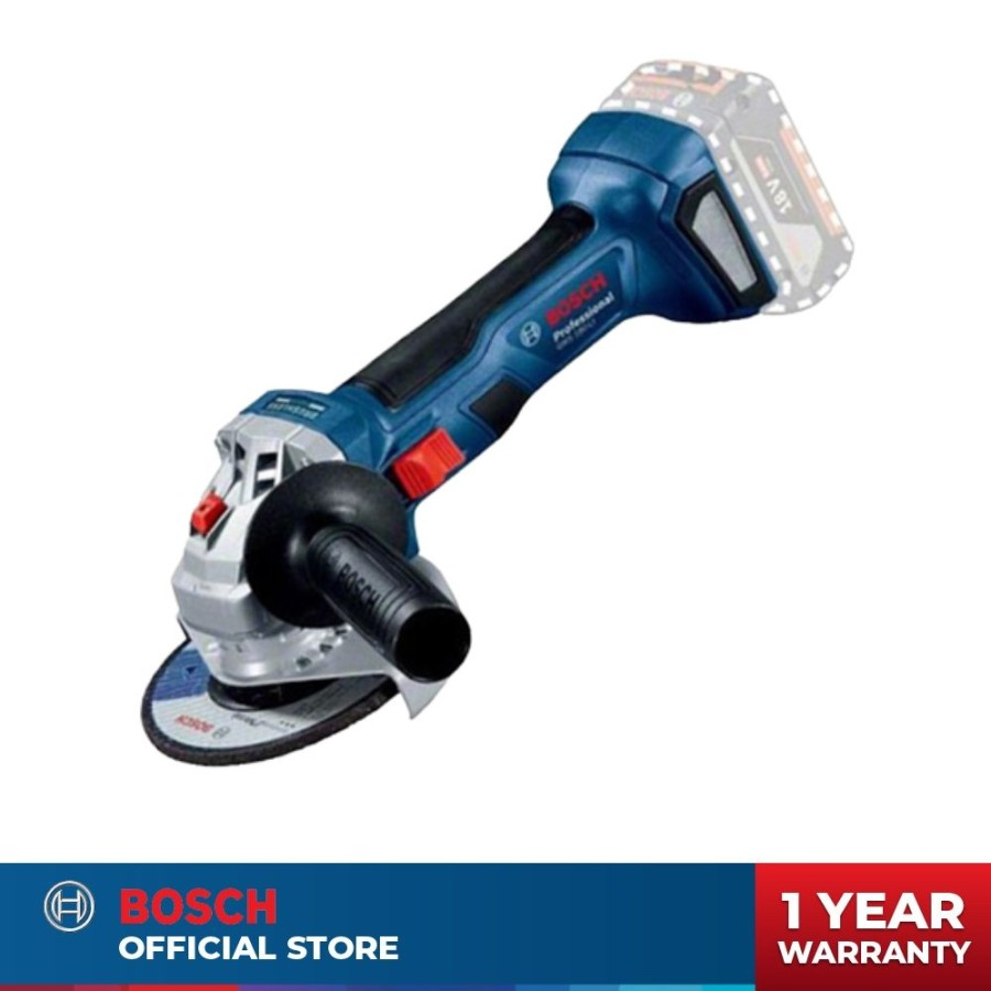 Jual Bosch Cordless Angle Grinder GWS 180LI Solo (UNIT ONLY) Shopee