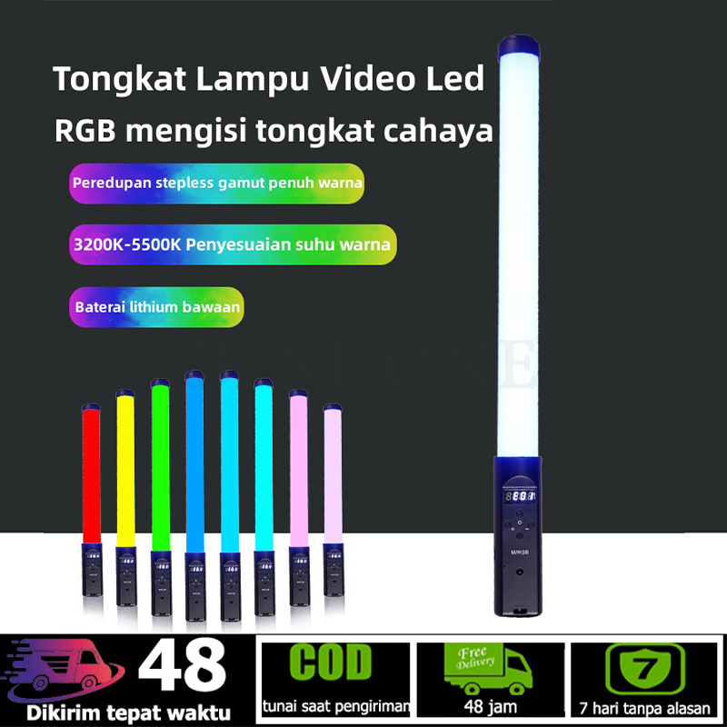 Jual Led Video Light Stick Portable With Remote Control Wand 3 Modes ...