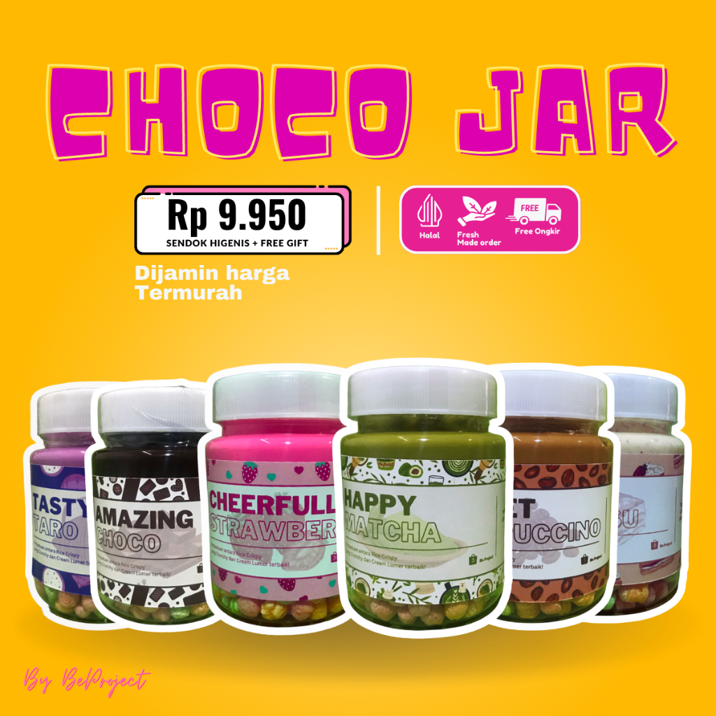 Jual Choco Crunchy Jar Coklat Crispy Lumer Cemilan Coklat Lumer