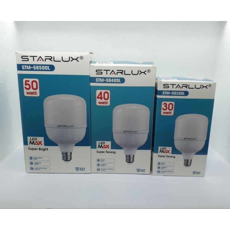 Jual Led MAX Starlux 30w isi 10pcs | Shopee Indonesia