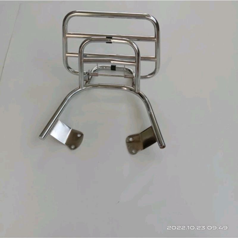 Jual Back Rack / Backrack Honda Scoopy New Genio dan Yamaha Fazzio ...