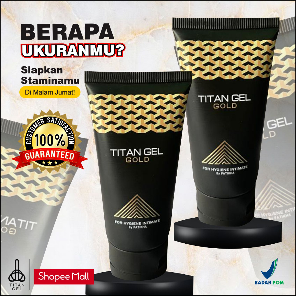 Jual Titan Gel Gold Original Shopee Indonesia