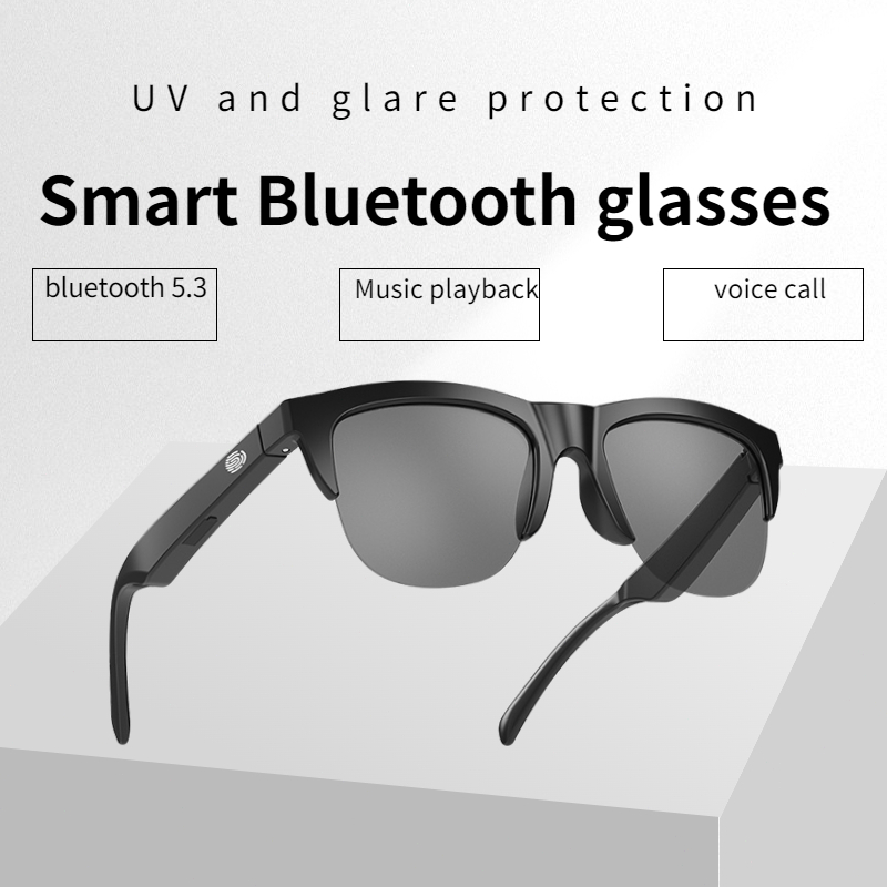 kacamata bone conduction bluetooth sunglasses