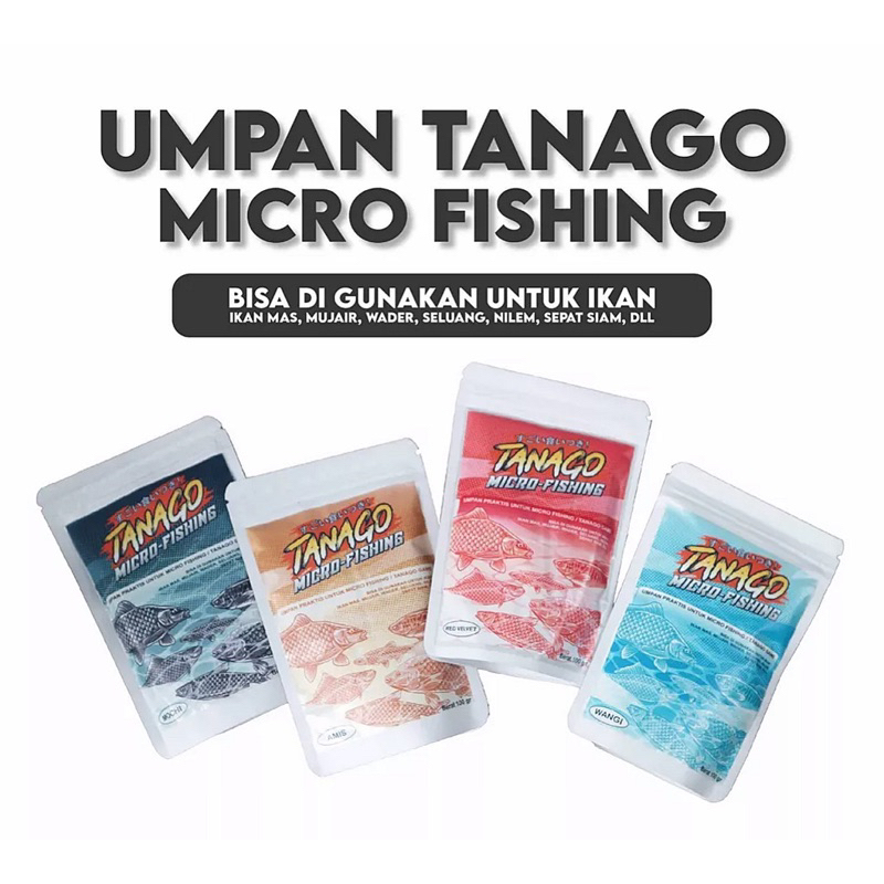 Tegek Tanago unik ~ super ringan ± 36 gram ~ micro fishing
