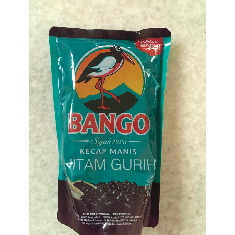 Jual Bango Hitam Gurih 550ml/Bango Kecap Manis Hitam Gurih 550ml ...