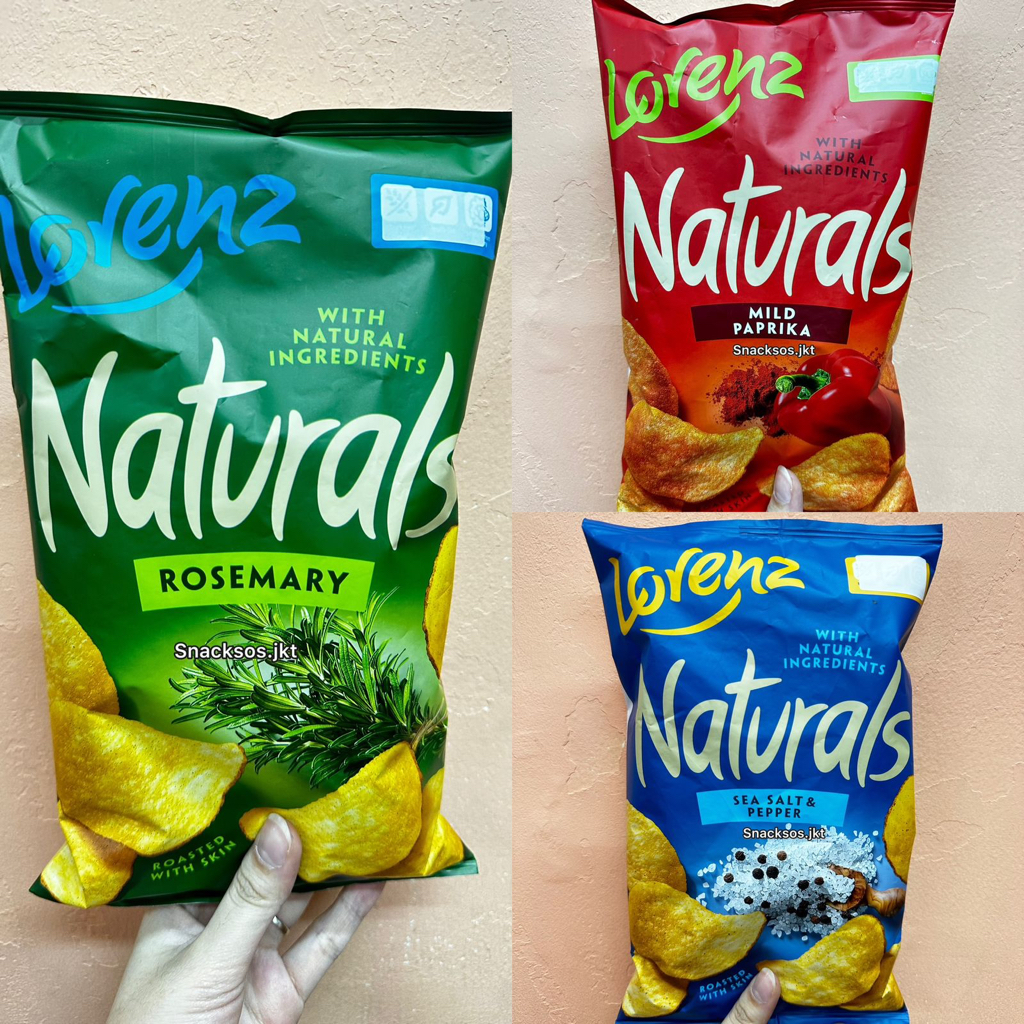 Jual Lorenz Natural's Classic / Paprika / Rosemary / Seasalt & Pepper