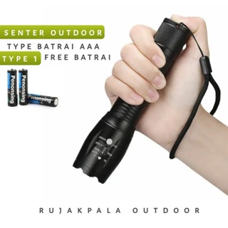 Forclaz ONBRIGHT 50 Battery-Powered 10 Lumens Hiking Flashlight