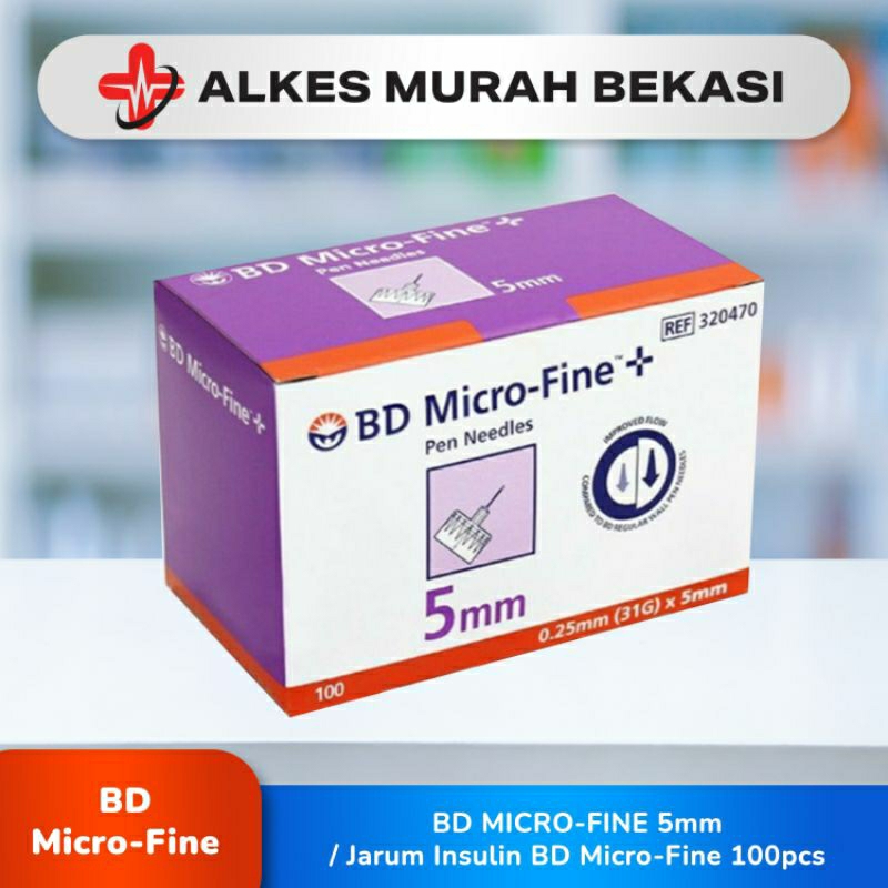 Jual Jarum Insulin Bd Bd Micro Fine Jarum Insulin Ungu Insulin Jarum Insulin Harga Per